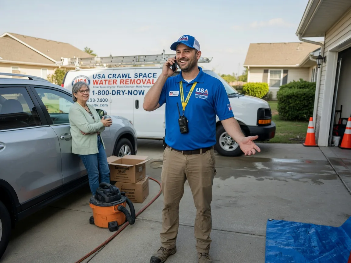 Crawl Space Water Removal Gallant, AL FAQs